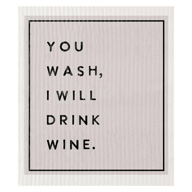 Organic Dishcloth - You Wash