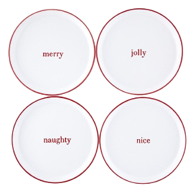 Appetizer Holiday Plates