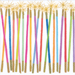 Cocktail Napkins - Multi Candles