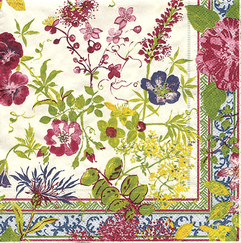 Cocktail Napkins - Millefleurs 2