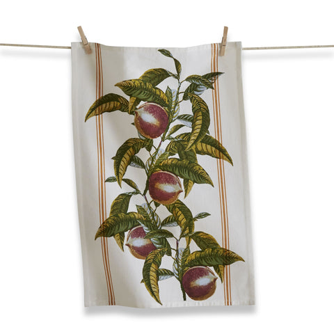 Orchard Peaches Tea Towel