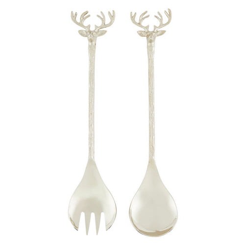 Silver Stag Salad Set