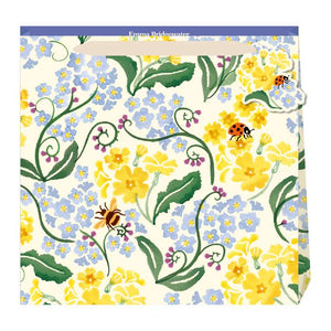 Medium Penny Kennedy Gift Bag - Forget Me Not & Primrose