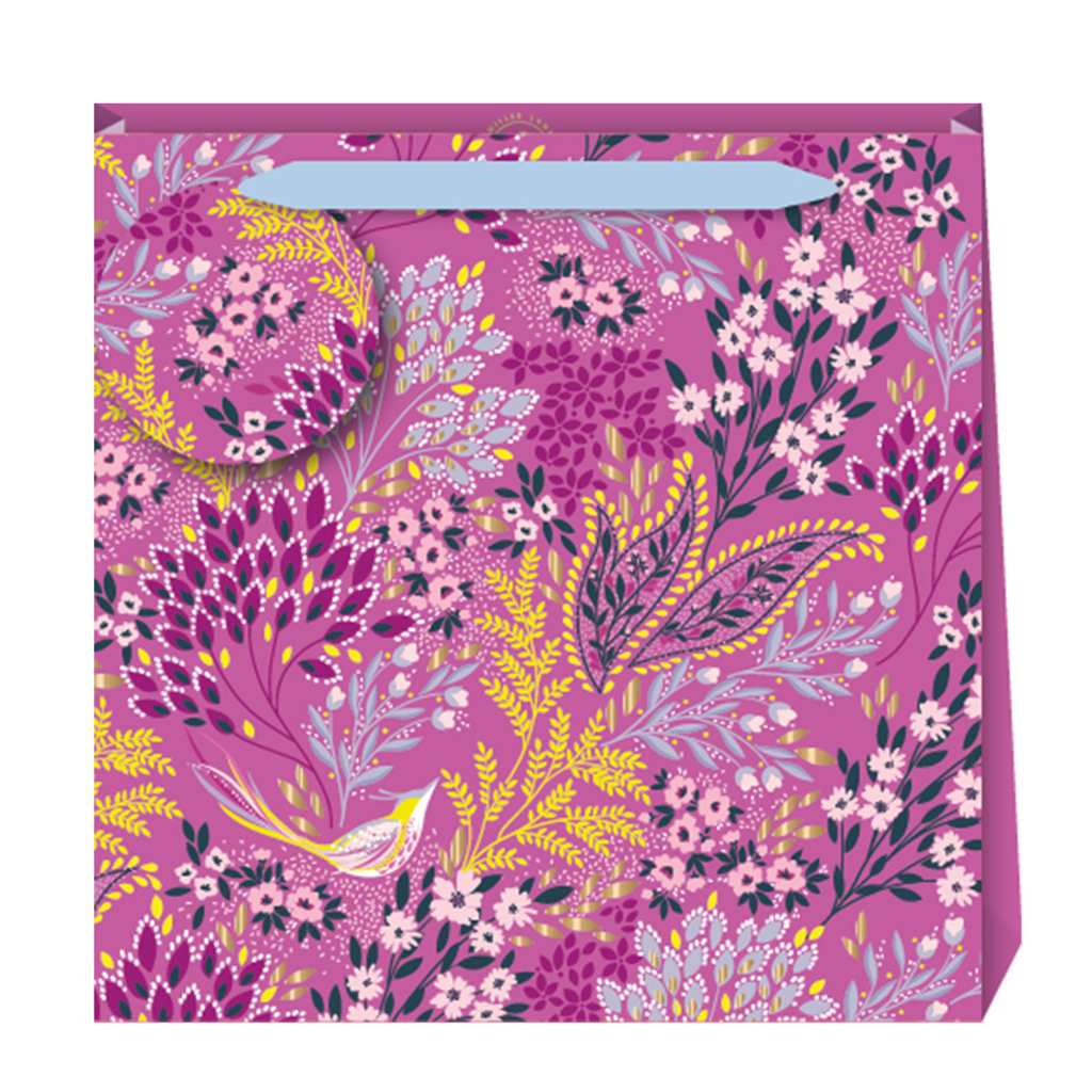 Large Penny Kennedy Gift Bag - Songbird Mauve