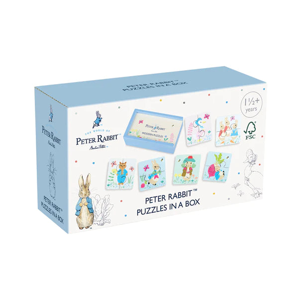 Peter Rabbit Puzzles in a Box