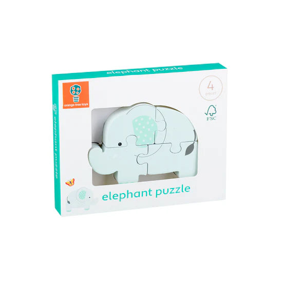 Elephant Wooden Puzzle