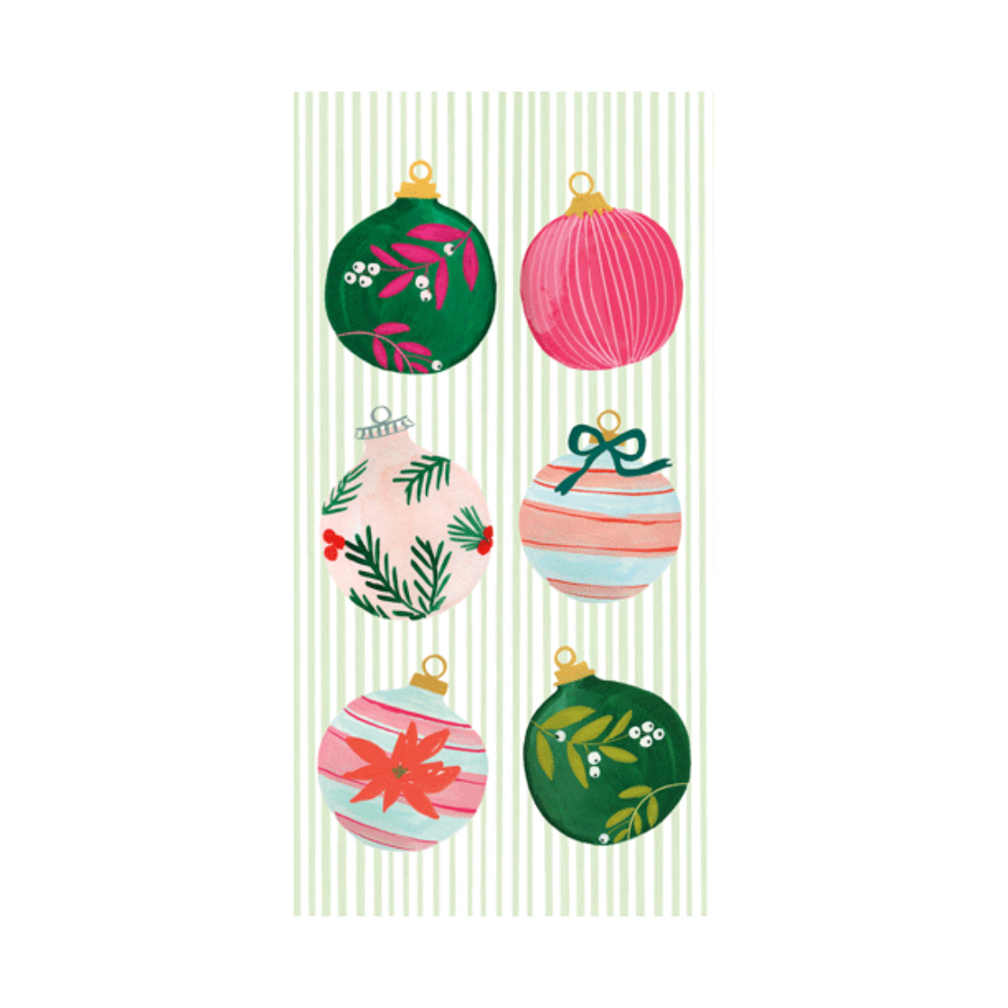 Painted Ornaments Money Card