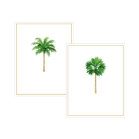 Palms Foil Boxed Cards s/10