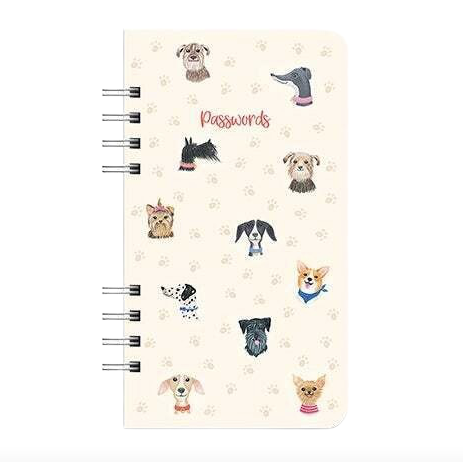 Passwords Notebook Doggone Cute
