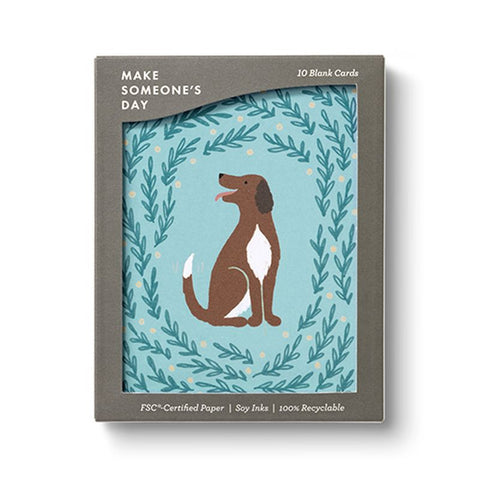 Playful Pup Boxed Cards