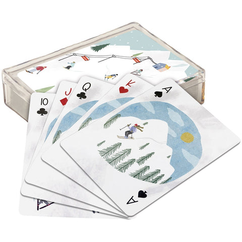 Playing Cards - Skiing Fun