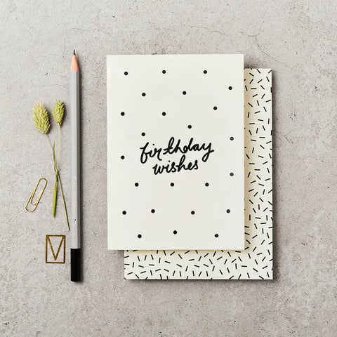Polka Birthday Wishes...Card