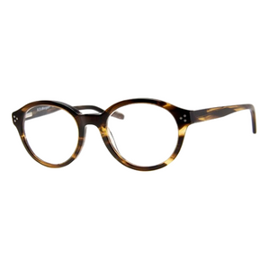Reading Glasses - Open Olive Brown Strip