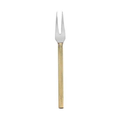 Stainless & Brass Cocktail Fork