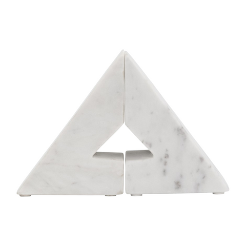 Set of Marble  Bookends