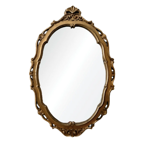 Vintage Decorative Gold Mirror