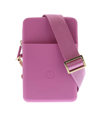 Silicone Crossbody Bag - Orchid