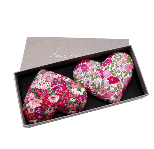 Lavender Heart Sachets - Pink