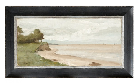 Petite Scapes - Beach Near Etretat C. 1872