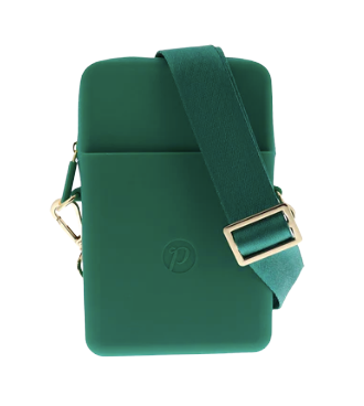 Silicone Crossbody Bag - Green