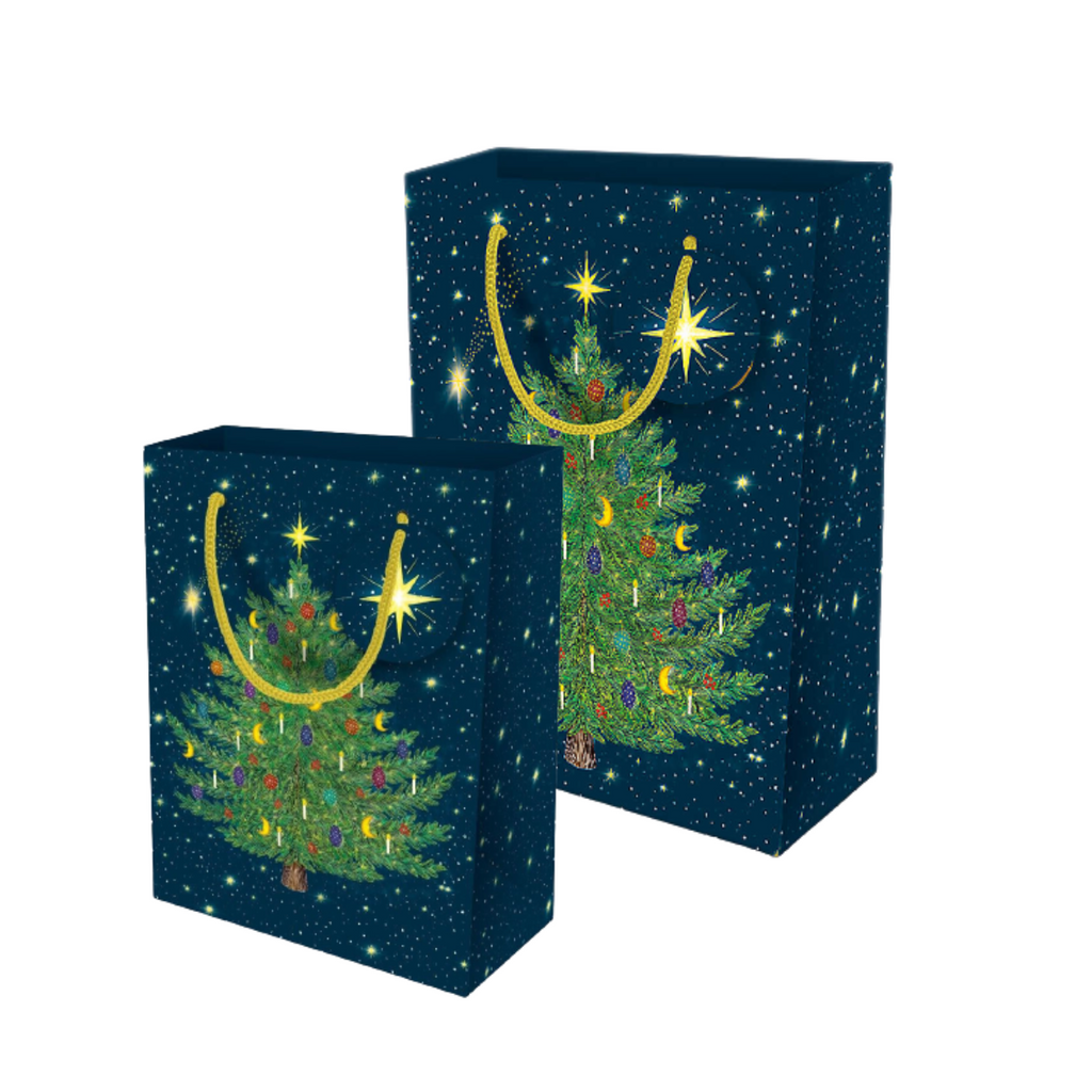 Celestial Christmas Trees Gift Bag Jacaranda Tree & Co
