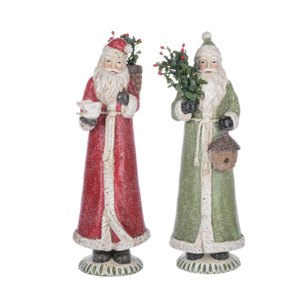 Garden Santa Figurines