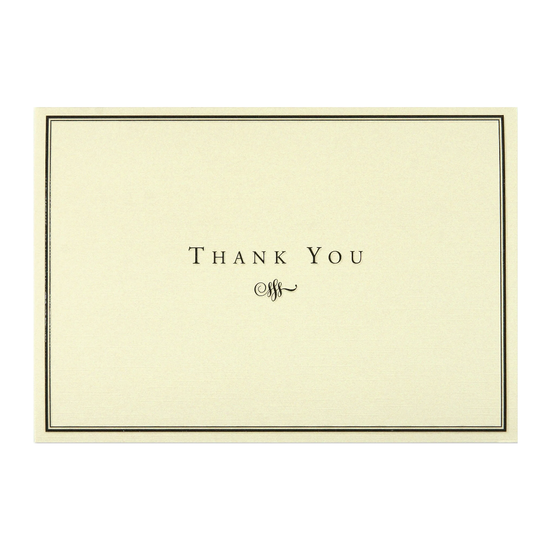 Thank You Notes - Gold & Cream