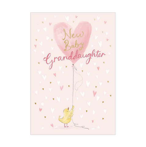 New Baby Granddaughter Card