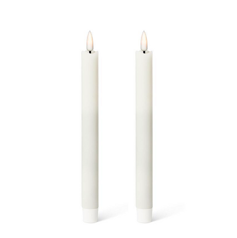 Luxlite Flameless Taper Candles s/2