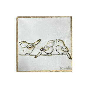 Original Art, Birds on a Wire Series - 4598