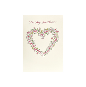 For My Sweetheart Valentine's Day Card