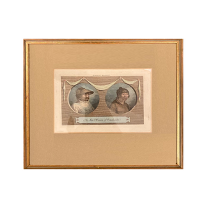 Vintage Man & Woman Print