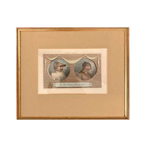 Vintage Man & Woman Print
