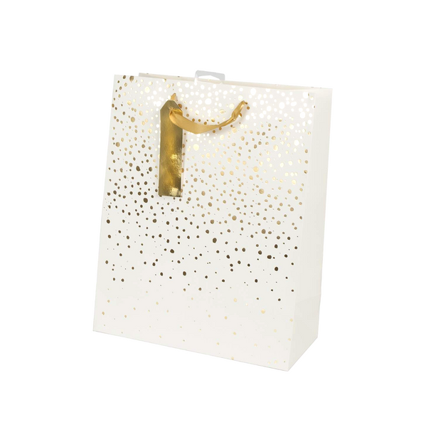 Gold Confetti Gift Bags