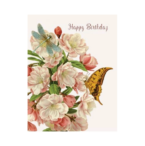 Happy Birthday Butterfly Card