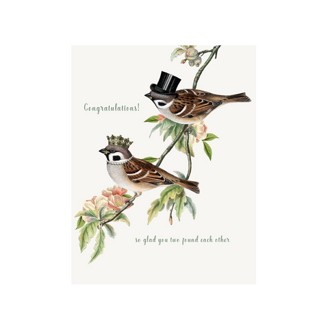 Congratulations! So Glad You Two Found Each Other Card