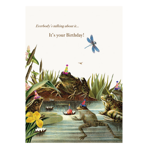 Everybody's Talking About It ... It's Your Birthday! Card