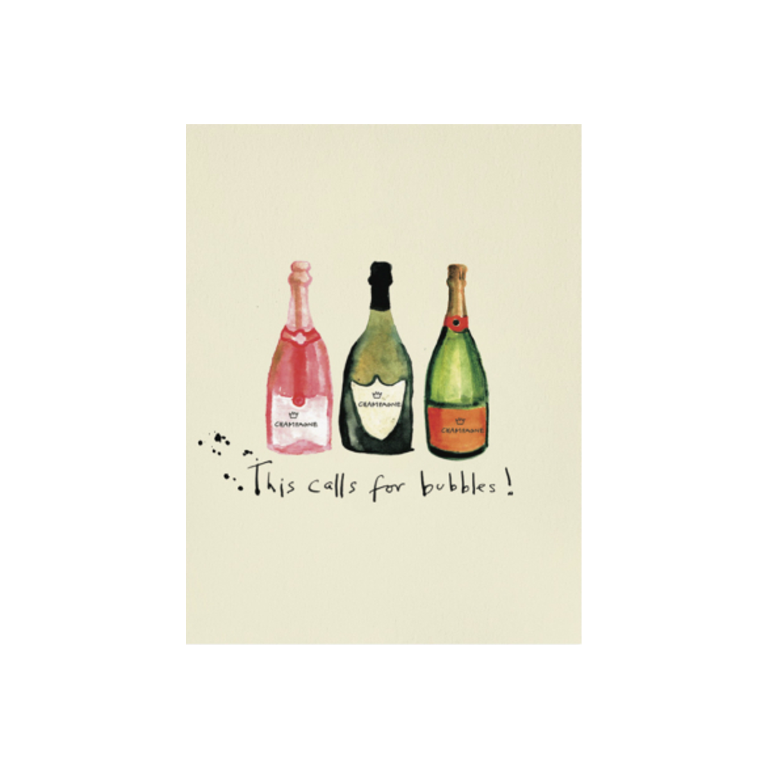 This Calls for Bubbles! Card