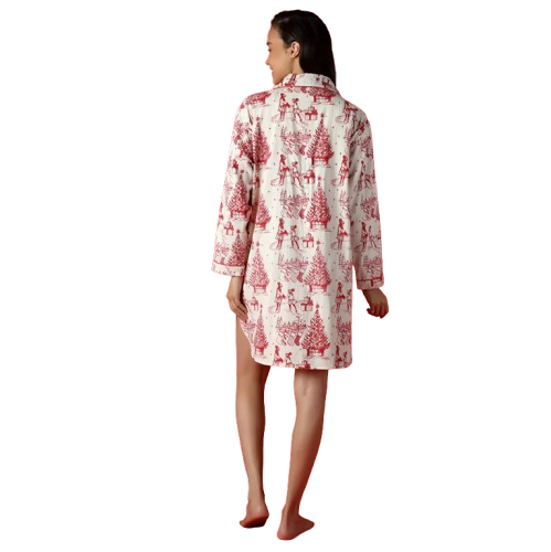 Holiday Memories Flannel Nightshirt