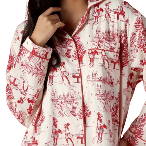Holiday Memories Flannel Nightshirt