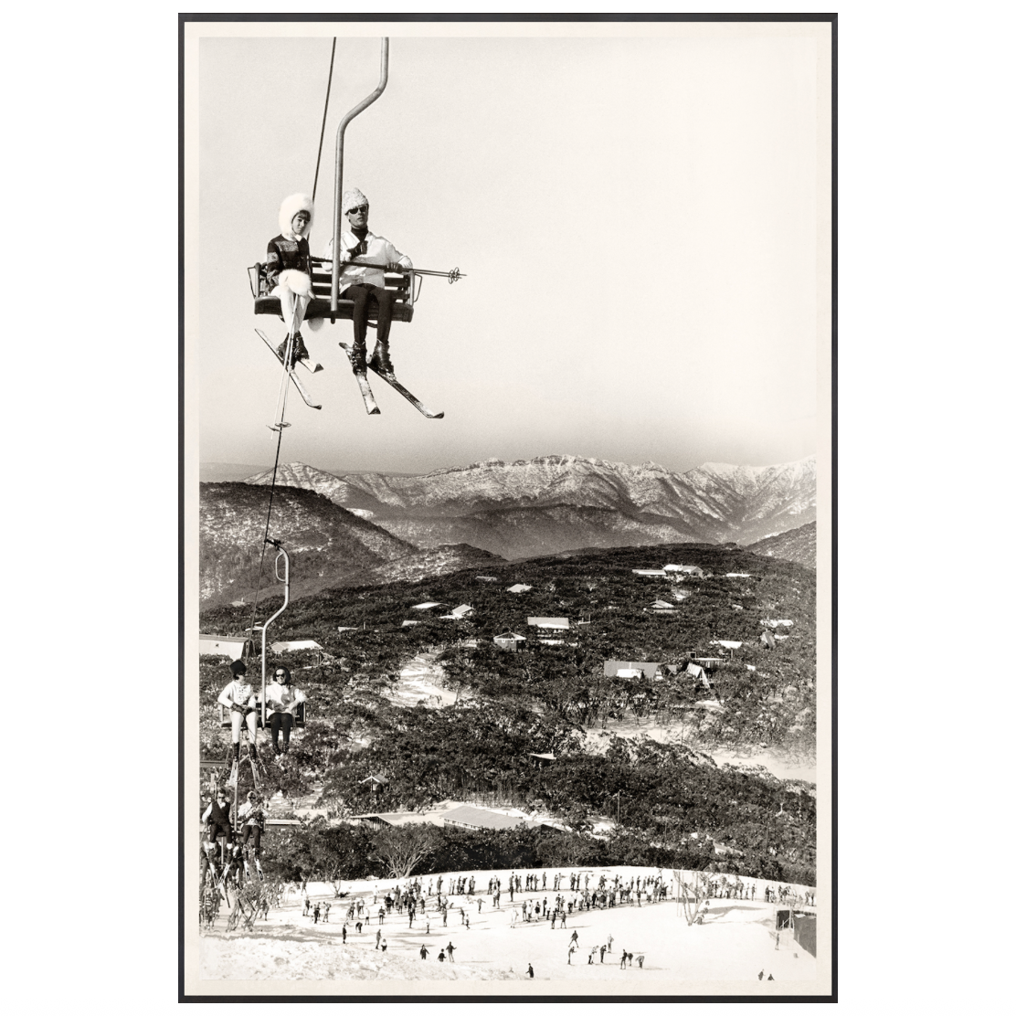 Ski Vacation I c. 1960 - Large