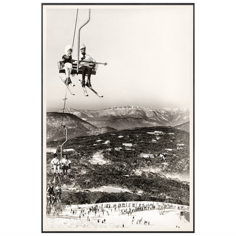 Ski Vacation I c. 1960 - Large