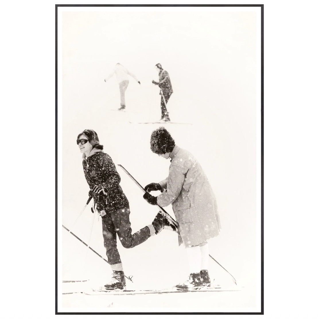 Ski Waxing c. 1966 - Large