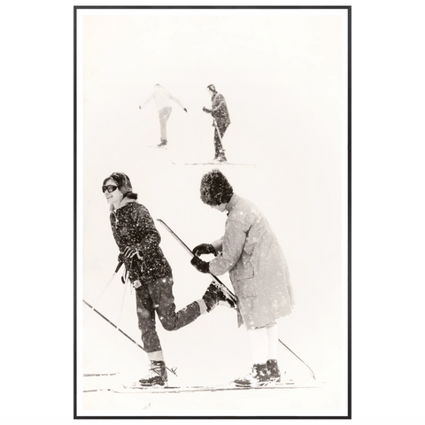 Ski Waxing c. 1966 - Large