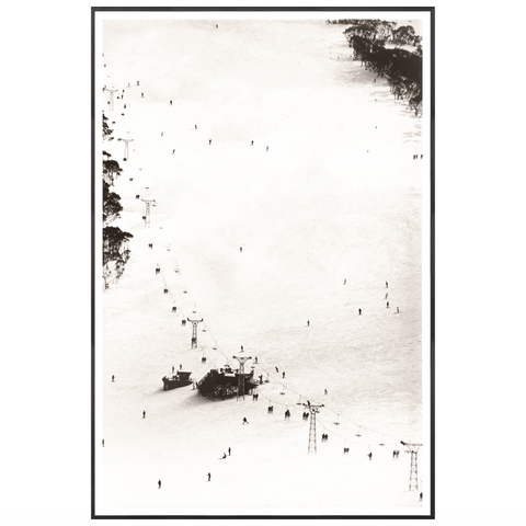 Ski Lift c. 1966 - Large