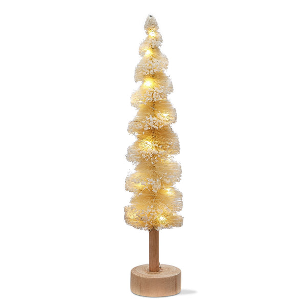 Snowtipped Spiral Sisal Tree - Natural