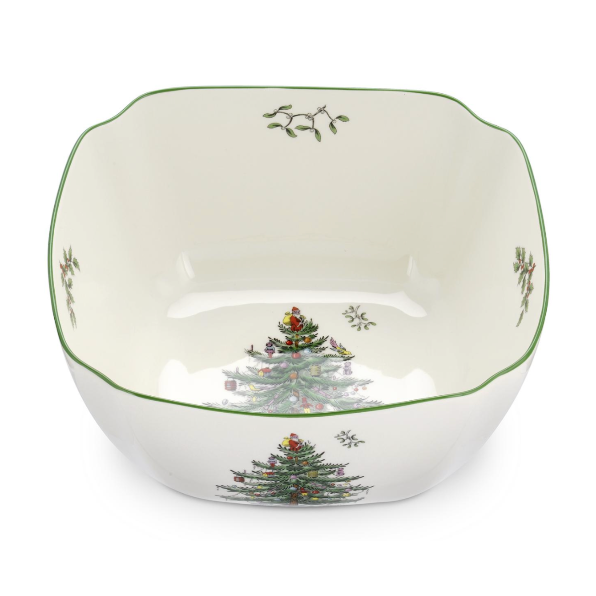 Spode Christmas Tree Large Square Bowl 10"