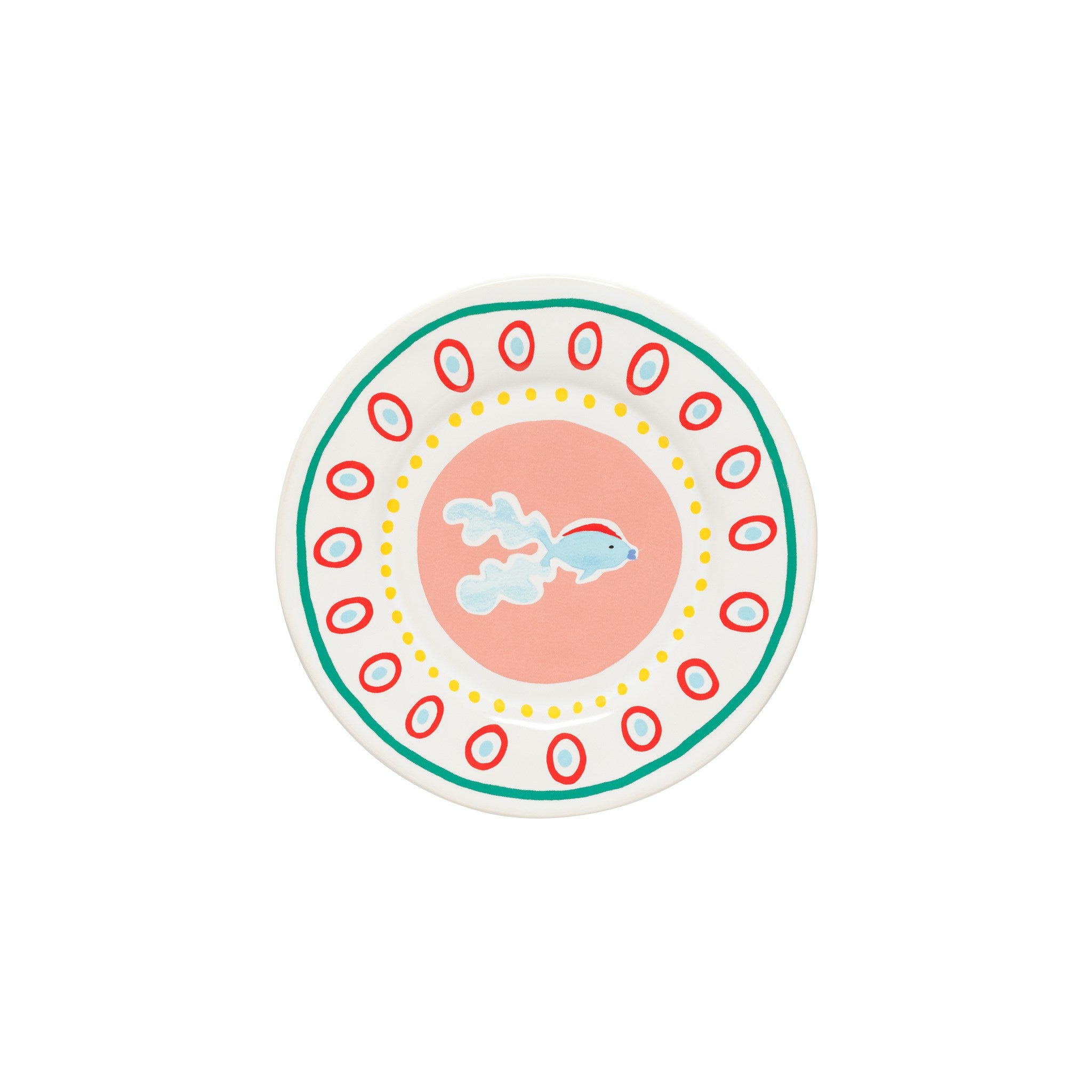 Summer Bliss Salad/Dessert Plate Guppy by Costa Nova