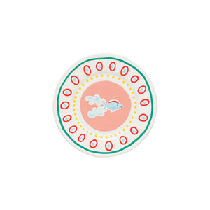 Summer Bliss Salad/Dessert Plate Guppy by Costa Nova
