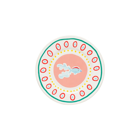 Summer Bliss Salad/Dessert Plate Guppy by Costa Nova